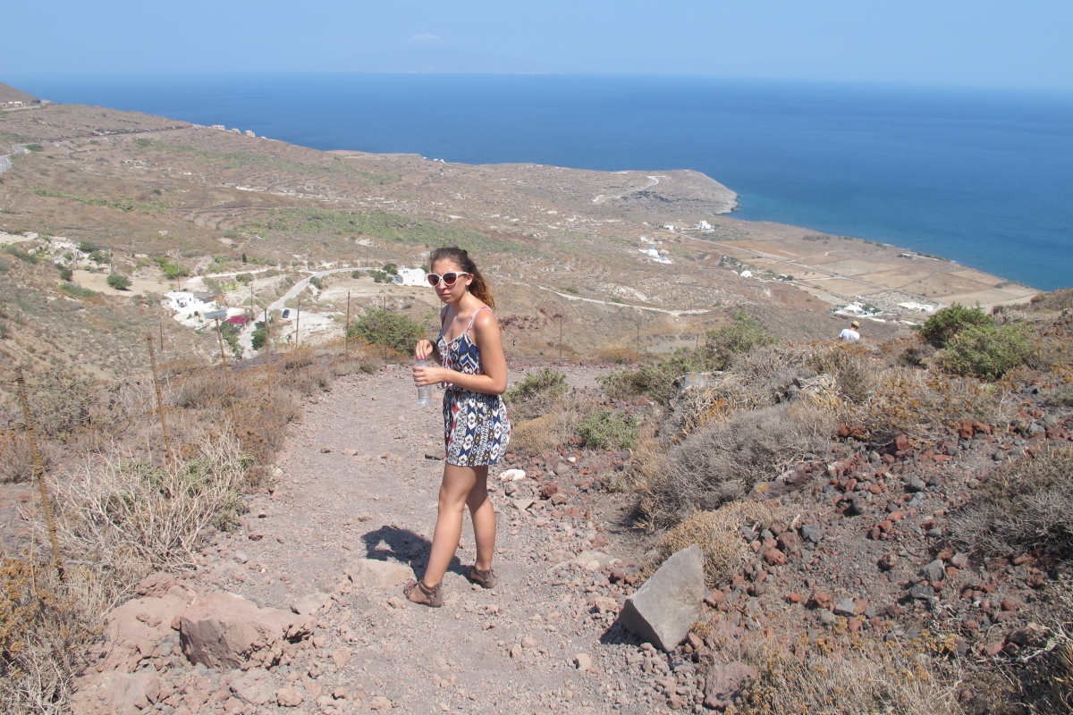 Santorini - walking the costal path